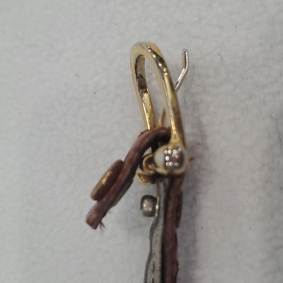 Brown snake skin Leather belt -Size 30" - 33" - Picture 8 of 9